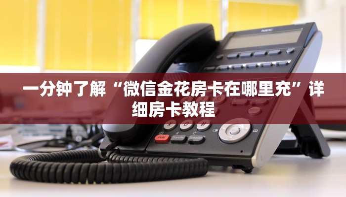 一分钟了解“微信金花房卡在哪里充”详细房卡教程
