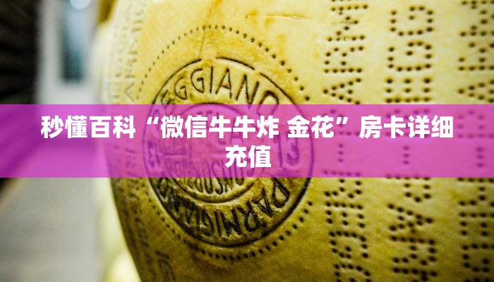 秒懂百科“微信链接金花房卡哪里买”获取房卡教程-哔哩哔哩