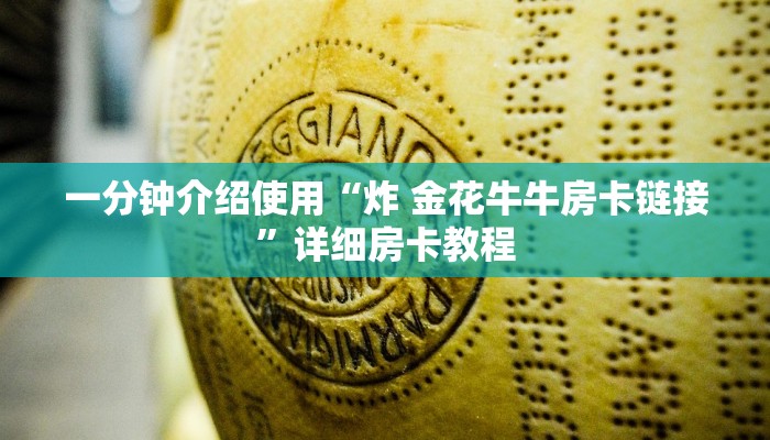 一分钟介绍使用“炸 金花牛牛房卡链接”详细房卡教程
