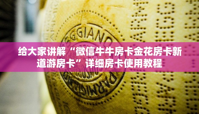 房卡必备教程“随意玩炸 金花链接房卡哪里有”详细房卡使用教程