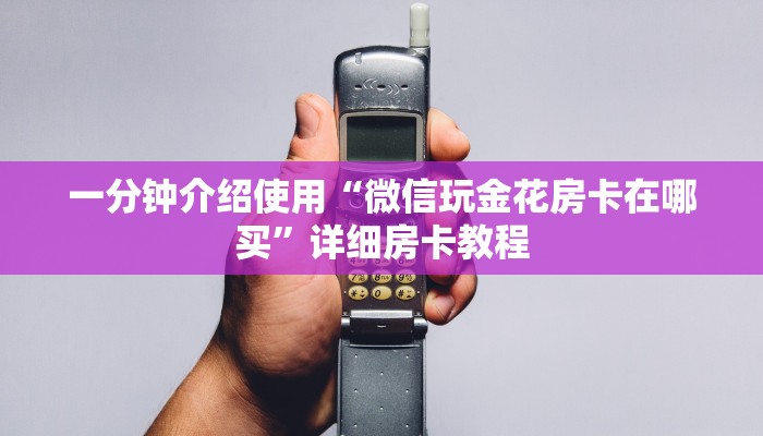 一分钟介绍使用“微信玩金花房卡在哪买”详细房卡教程