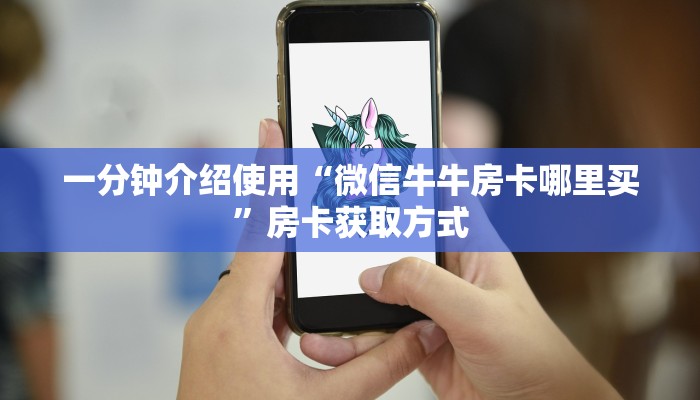 一分钟介绍使用“微信牛牛房卡哪里买”房卡获取方式