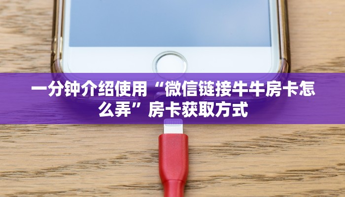 一分钟介绍使用“微信链接牛牛房卡怎么弄”房卡获取方式