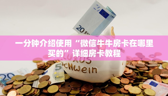 一分钟介绍使用“微信牛牛房卡在哪里买的”详细房卡教程