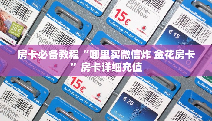 房卡必备教程“哪里买微信炸 金花房卡”房卡详细充值