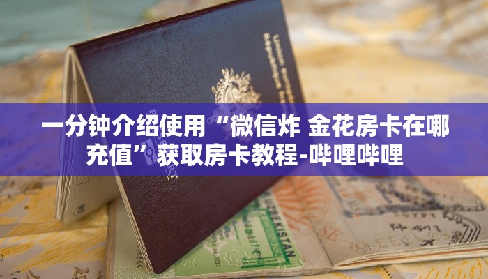 一分钟介绍使用“微信炸 金花房卡在哪充值”获取房卡教程-哔哩哔哩