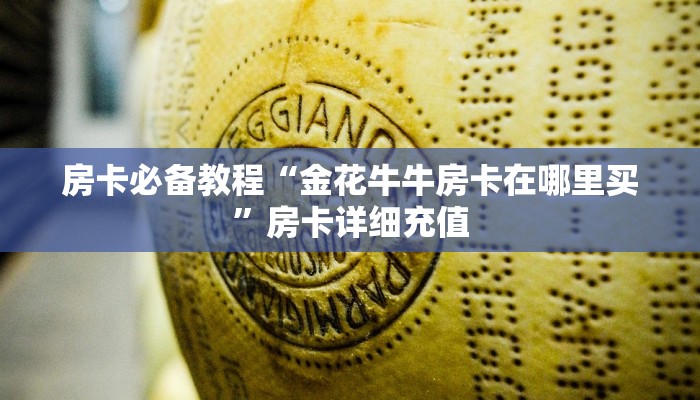 房卡必备教程“金花牛牛房卡在哪里买”房卡详细充值