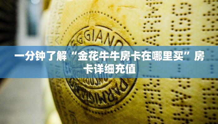 一分钟了解“金花牛牛房卡在哪里买”房卡详细充值