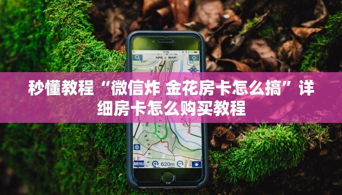 秒懂教程“微信炸 金花房卡怎么搞”详细房卡怎么购买教程