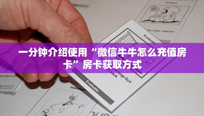 一分钟介绍使用“微信牛牛怎么充值房卡”房卡获取方式