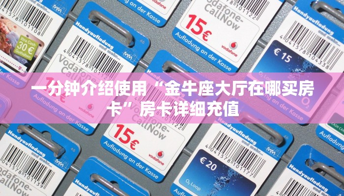 一分钟介绍使用“金牛座大厅在哪买房卡	”房卡详细充值