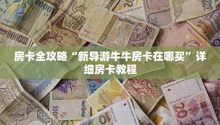 房卡全攻略“新导游牛牛房卡在哪买”详细房卡教程