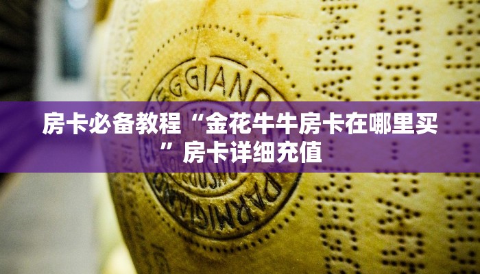 房卡必备教程“金花牛牛房卡在哪里买”房卡详细充值