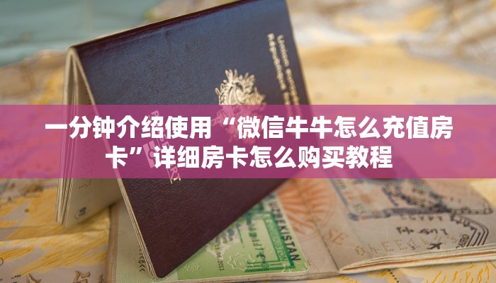 一分钟介绍使用“微信牛牛怎么充值房卡”详细房卡怎么购买教程