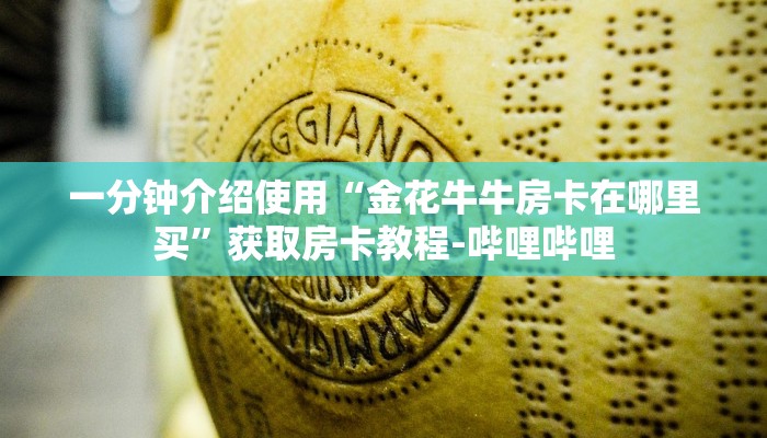 一分钟介绍使用“金花牛牛房卡在哪里买”获取房卡教程-哔哩哔哩