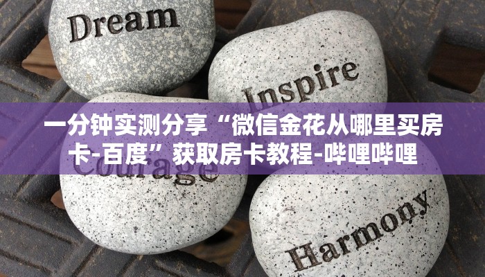 一分钟实测分享“微信金花从哪里买房卡-百度”获取房卡教程-哔哩哔哩