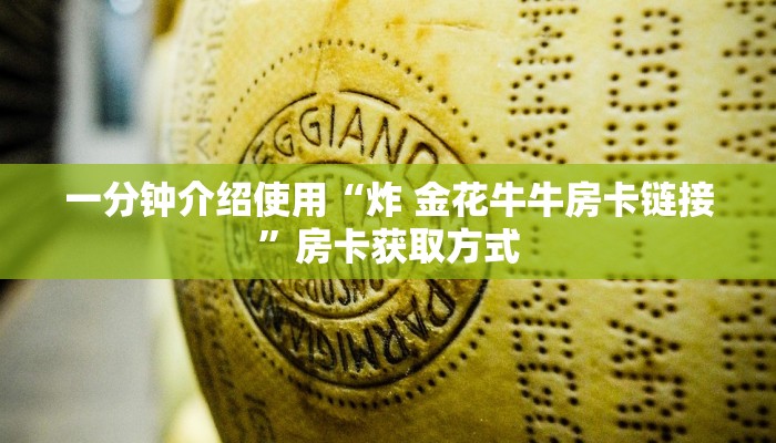 一分钟介绍使用“炸 金花牛牛房卡链接”房卡获取方式